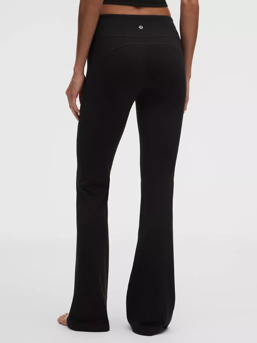 Lululemon Groove Nulu Black High-Rise Flared Leggings Regular 33" Inseam Size 4